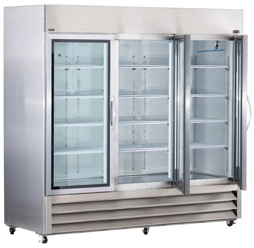 GPR723SSG/0 | General Purpose Stainless Steel Refrigerator, Glass Door, 72 cu. ft. capacity